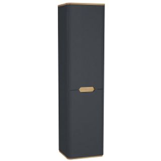 Шкаф-колонна VitrA Sento 60856  40 см, цвет матовый антрацит, левосторонний